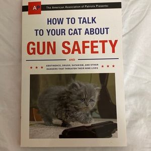 Book how to talk to your cat  about gun safety